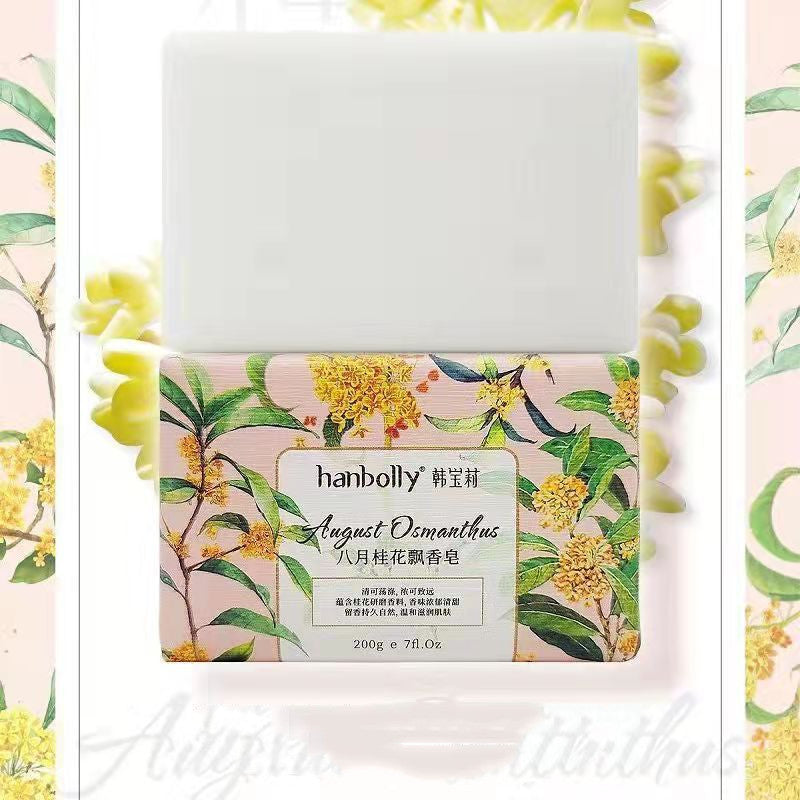 Hand Made Soap With Flower Fragrance For Facial Cleansing And Bathing