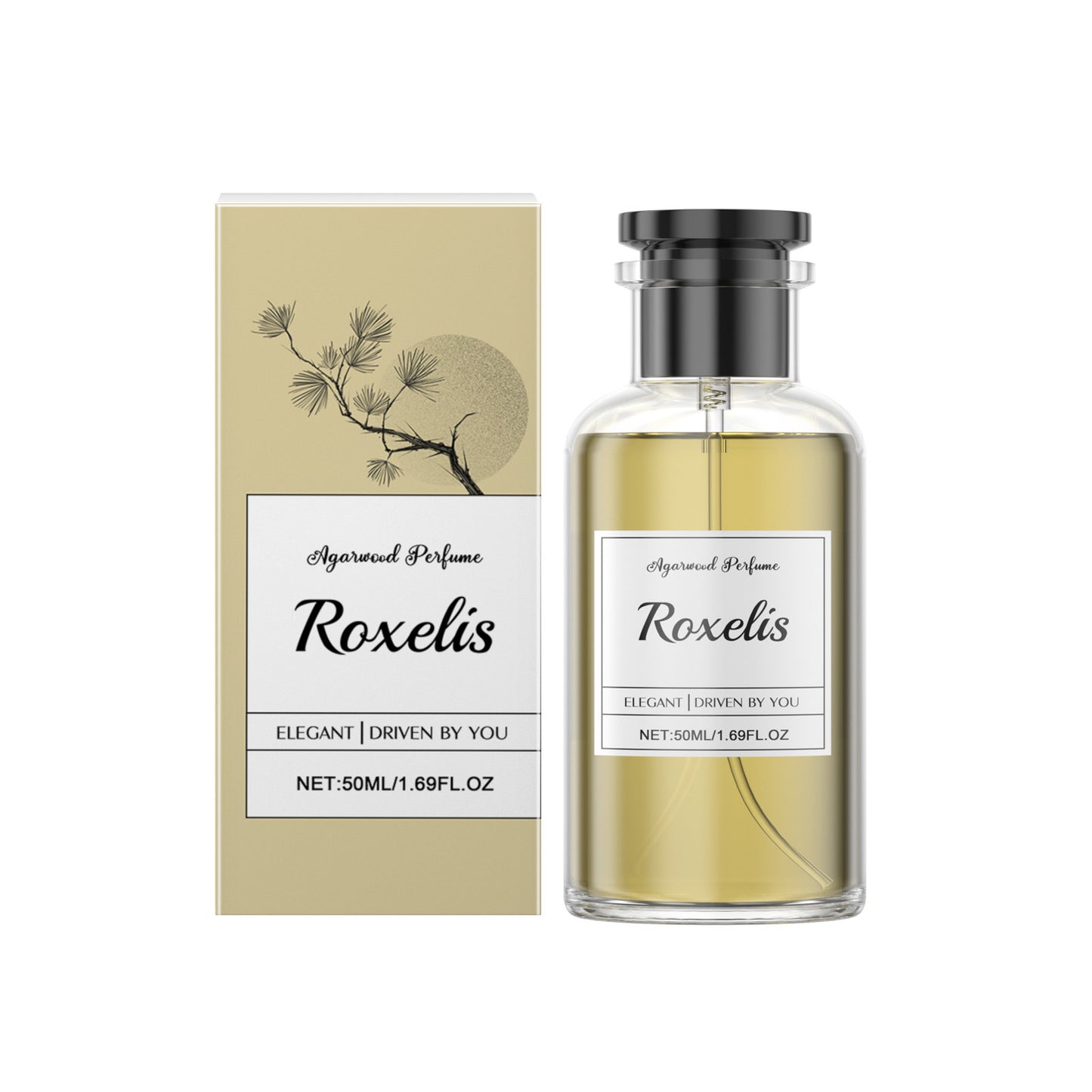 Agarwood Cedar Wooden Perfume Daily Portable Long-lasting