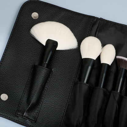 Wooden Handle Soft Hair Makeup Brush Set Beauty Tools
