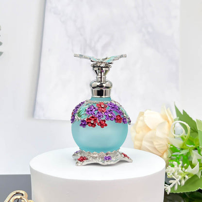 25ml Beauty Salon Special High-grade Thickened Butterfly Glass Vacuum Packing Essential Oil Perfume Bottle
