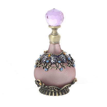European Style Retro Butterfly Perfume Sub-packed Glass Essential Oil Bottle